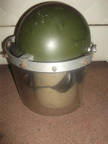 British Army Northern Ireland Riot Helmet