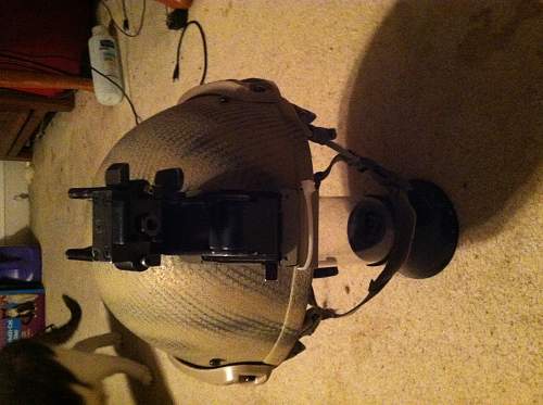 my new project, turning a CVC kevlar tanker helmet into a ops core type helmet