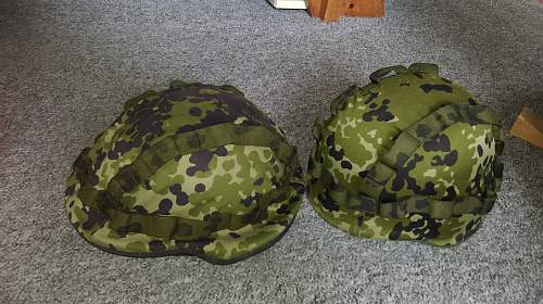 Danish M92 Gallet and M84 Flectarn covers