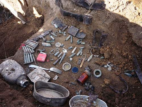 Stalingrad: digging near Gorodis&#1089;he &amp; Gumrak