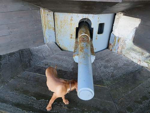 German bunkers in Jersey Channel Islands.