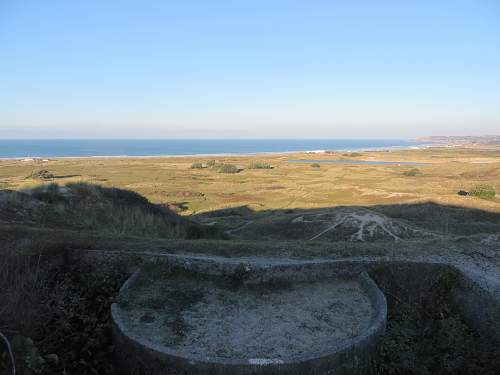 German bunkers in Jersey Channel Islands.