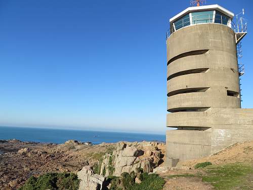 German bunkers in Jersey Channel Islands.