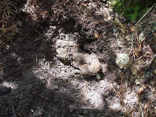 1944-45 battlefield relics.