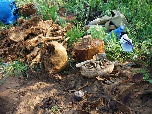 Stalingrad: digging near Gorodis&#1089;he &amp; Gumrak