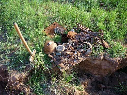 Stalingrad: digging near Gorodis&#1089;he &amp; Gumrak