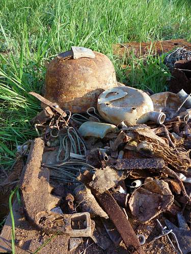 Stalingrad: digging near Gorodis&#1089;he &amp; Gumrak