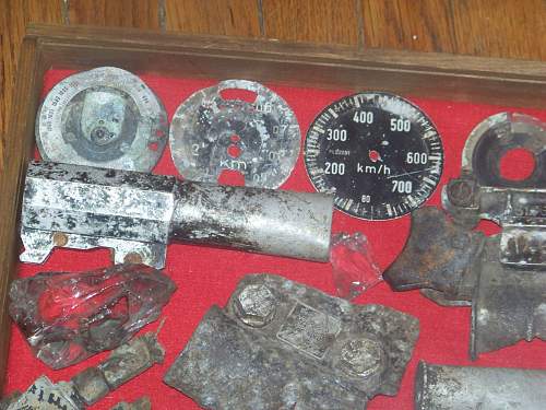 JU88 relics found in Wiesbaden Germany