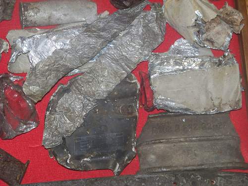 JU88 relics found in Wiesbaden Germany