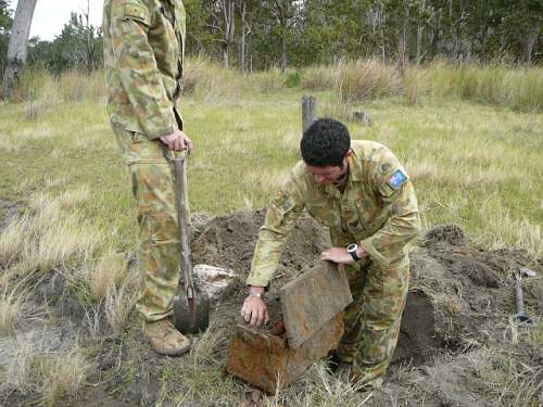 Australian  WWII - Far North  Queensland Metal detecting and  recovery