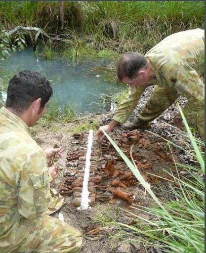 Australian  WWII - Far North  Queensland Metal detecting and  recovery