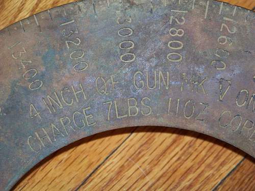 Omaha beach MK5 gun graduation found