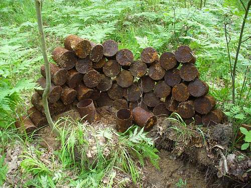 1944-45 battlefield relics.