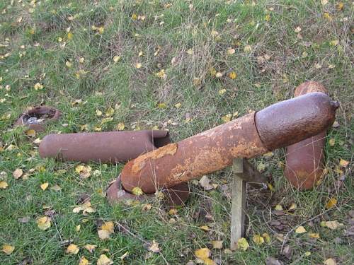 WW1 Battlefield Relics.