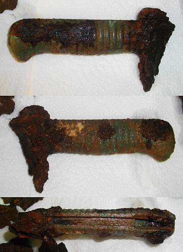 WW1 or older bayonet found at WW2 site