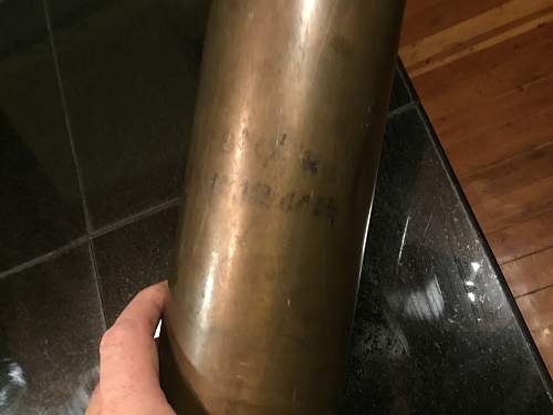 German 88 m.m. Flak shell casings 1941