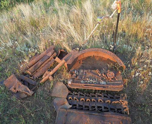 Stalingrad: digging near Gorodis&#1089;he &amp; Gumrak