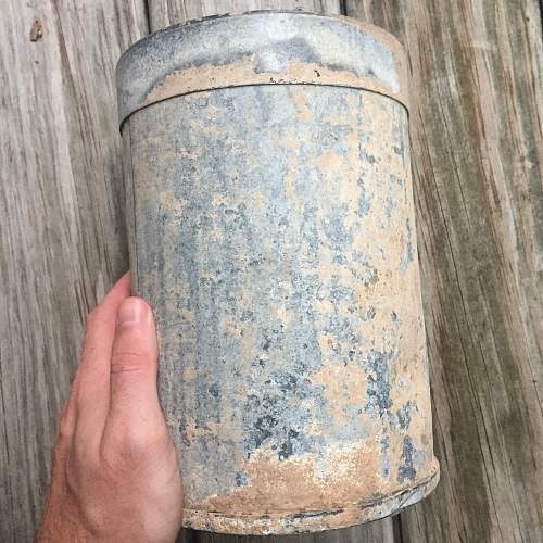 What went in this container?