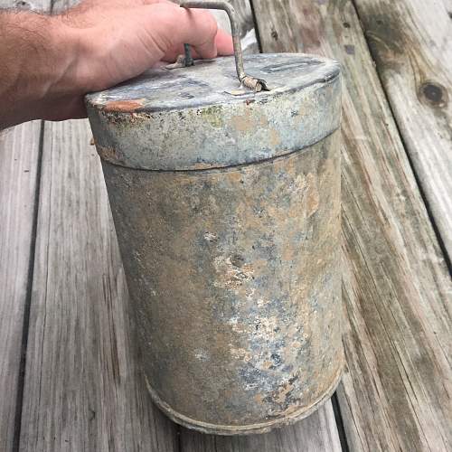 What went in this container?