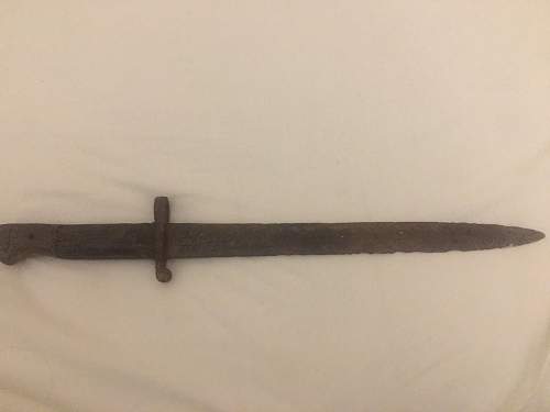 [WWI] P1903 Lee Enfield Bayonet (From Ypres, Belgium)