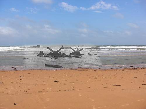 Normandie 1944 - Then and now