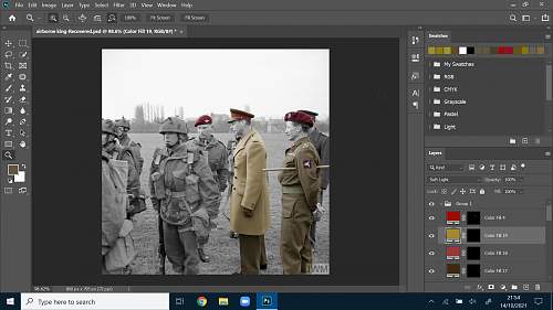 Military Colourised Photos