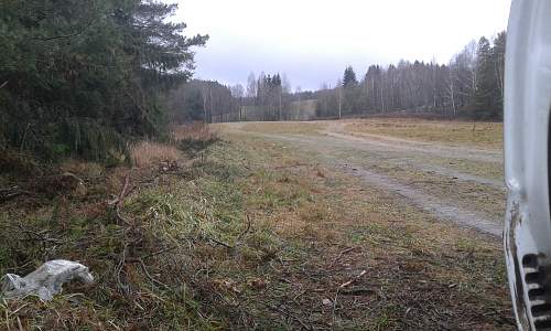 Digging German positions in Belarus at Christmas