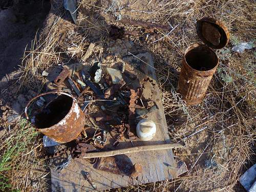 Stalingrad: digging near Gorodis&#1089;he &amp; Gumrak