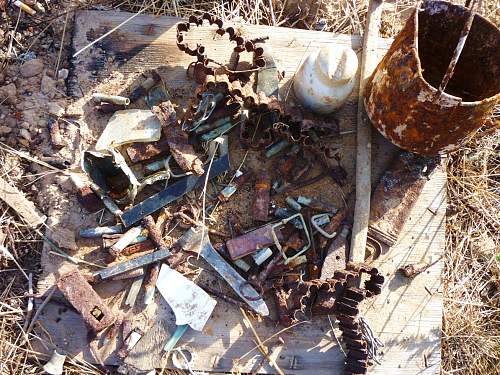 Stalingrad: digging near Gorodis&#1089;he &amp; Gumrak