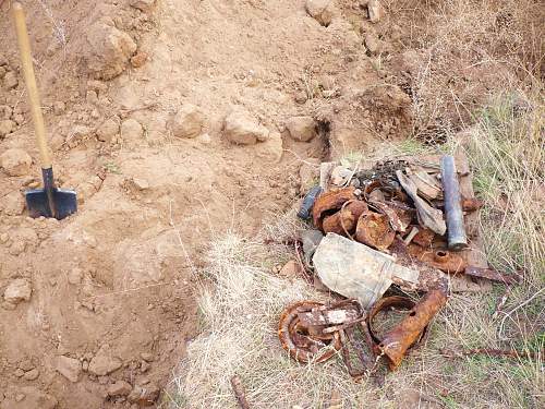 Stalingrad: digging near Gorodis&#1089;he &amp; Gumrak