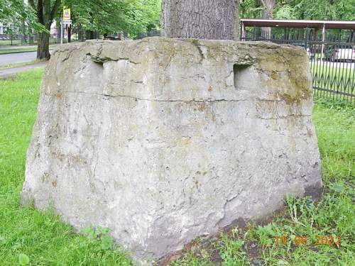 Einmannbunkers (Luftschutzzelle) in Konigsberg i/Pr. (Kaliningrad now)