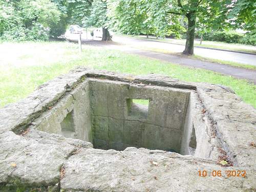 Einmannbunkers (Luftschutzzelle) in Konigsberg i/Pr. (Kaliningrad now)