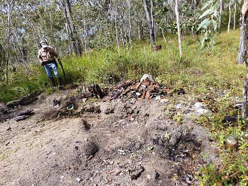 Australian  WWII - Far North  Queensland Metal detecting and  recovery