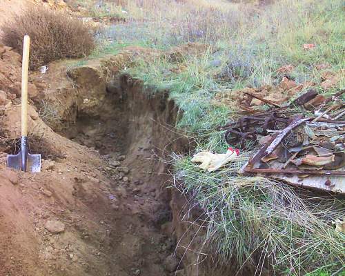 Stalingrad: digging near Gorodis&#1089;he &amp; Gumrak