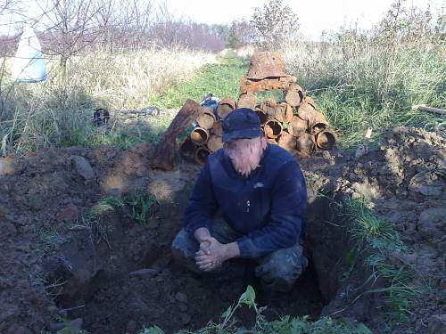 1944-45 battlefield relics.