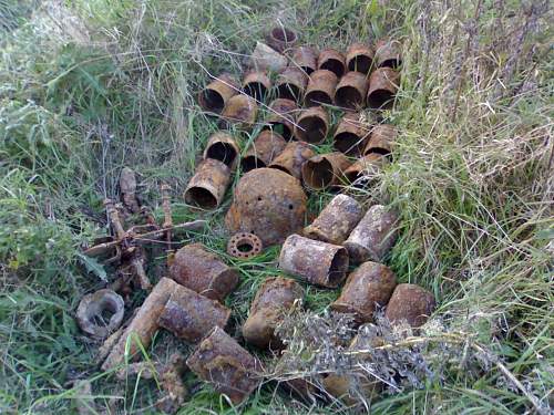 1944-45 battlefield relics.