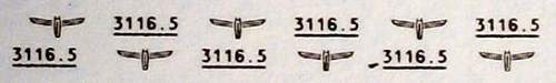 ID makers marking on aircraft alu sheet