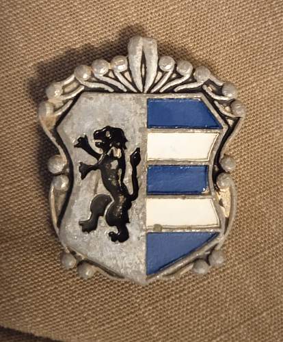 Unknown badge, Greek millitary (?) ground find