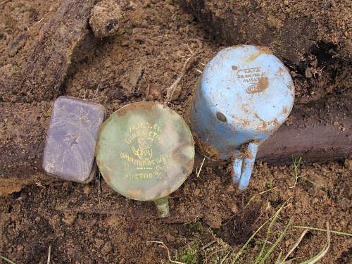 A Few 2010 Finds from the Auwere bridgehead , Narva Battlefields !!