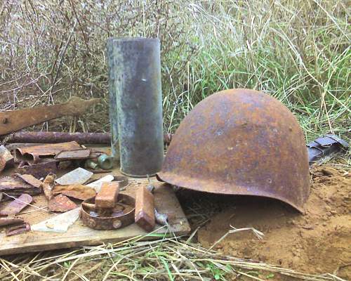 Stalingrad: digging near Gorodis&#1089;he &amp; Gumrak