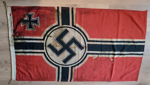 Reichskriegsflagge U-boat base Lorient