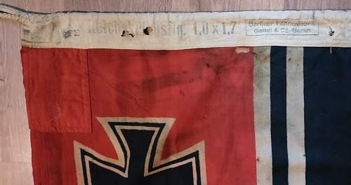 Reichskriegsflagge U-boat base Lorient