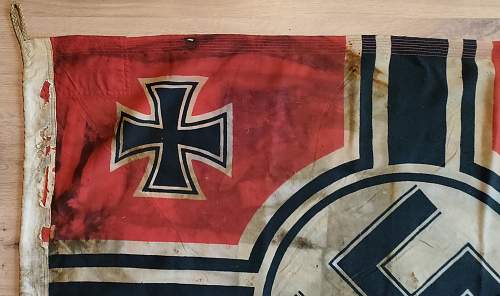 Reichskriegsflagge U-boat base Lorient