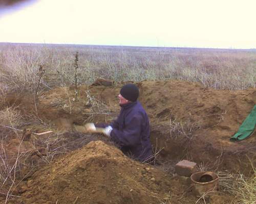 Stalingrad: digging near Gorodis&#1089;he &amp; Gumrak