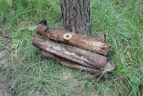 1944-45 battlefield relics.