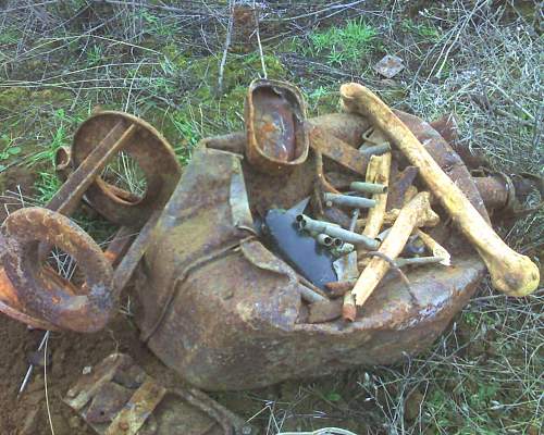 Stalingrad: digging near Gorodis&#1089;he &amp; Gumrak