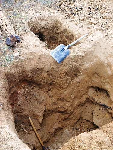 Stalingrad: digging near Gorodis&#1089;he &amp; Gumrak