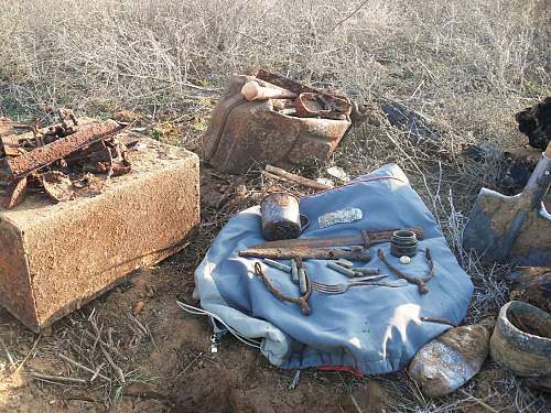 Stalingrad: digging near Gorodis&#1089;he &amp; Gumrak