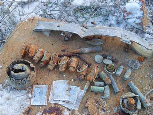 Stalingrad: digging near Gorodis&#1089;he &amp; Gumrak