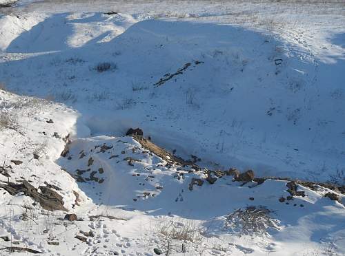 Stalingrad: digging near Gorodis&#1089;he &amp; Gumrak